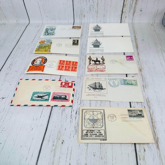 Lot Of 119 Post Card And Envelopes Post Marked 1940’s - 1970’s See Pictures - Picture 6 of 8